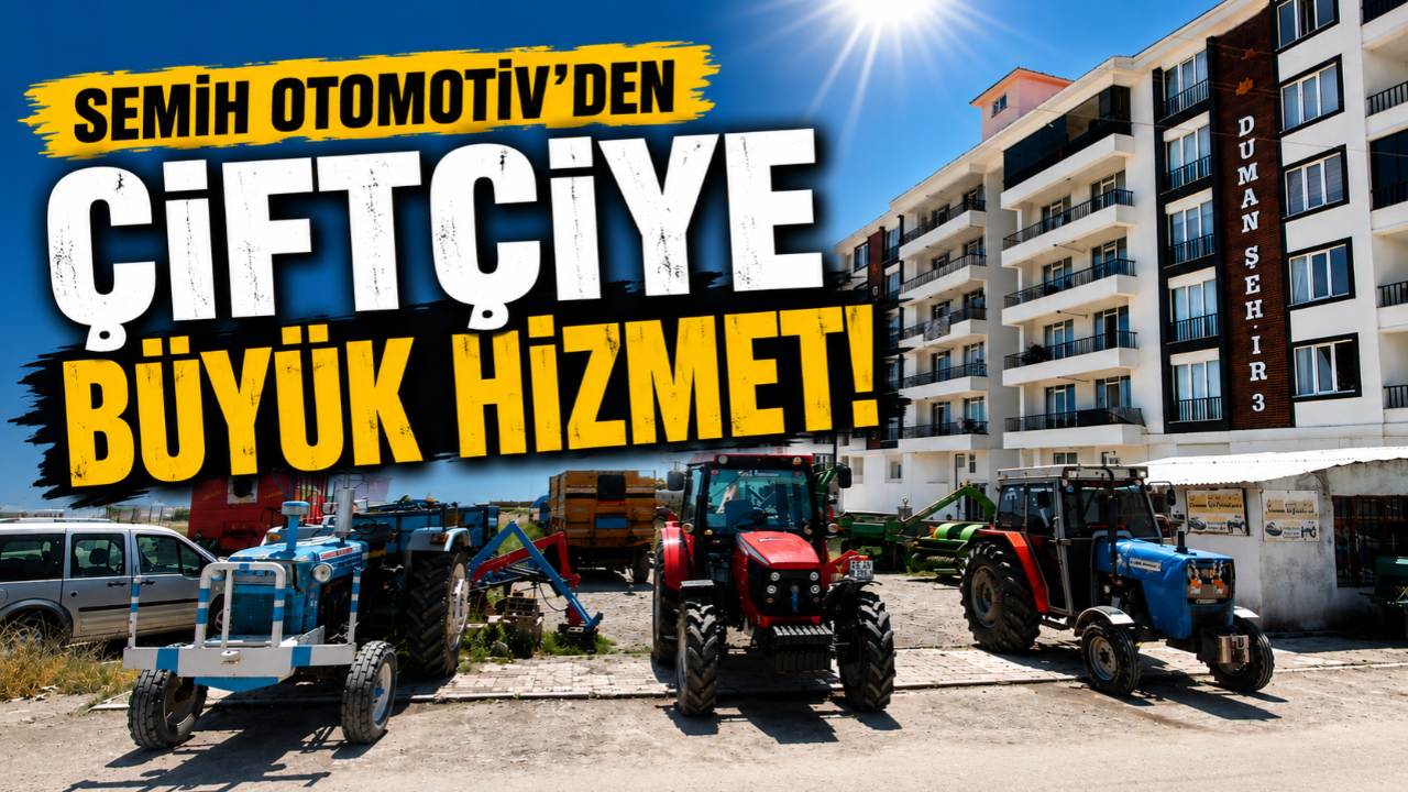 Semih Otomotiv'den Çiftçiye Büyük Destek