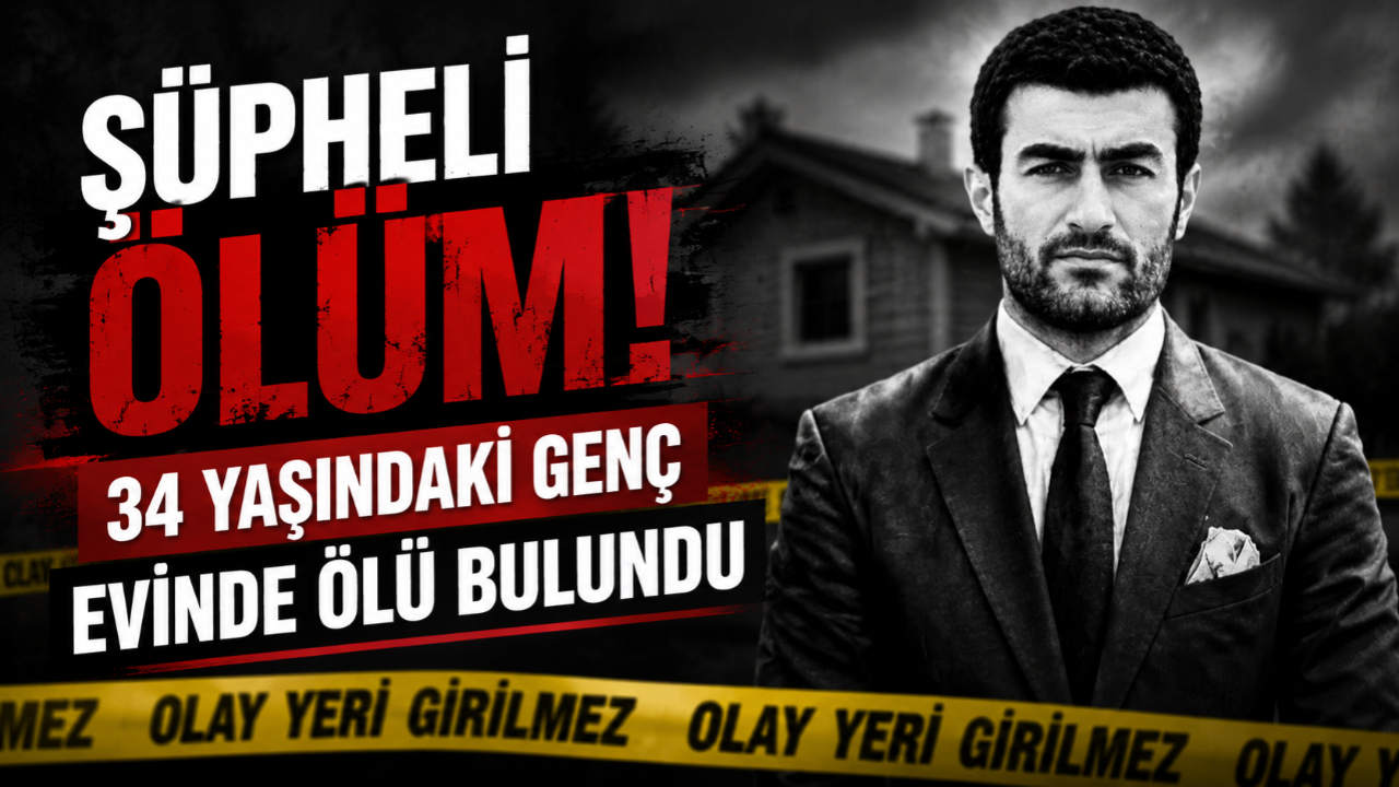 Şüpheli Ölüm! 34 Yaşındaki Genç Evinde Ölü Bulundu