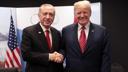 Trump'tan Başkan Erdoğan'a övgü dolu sözler