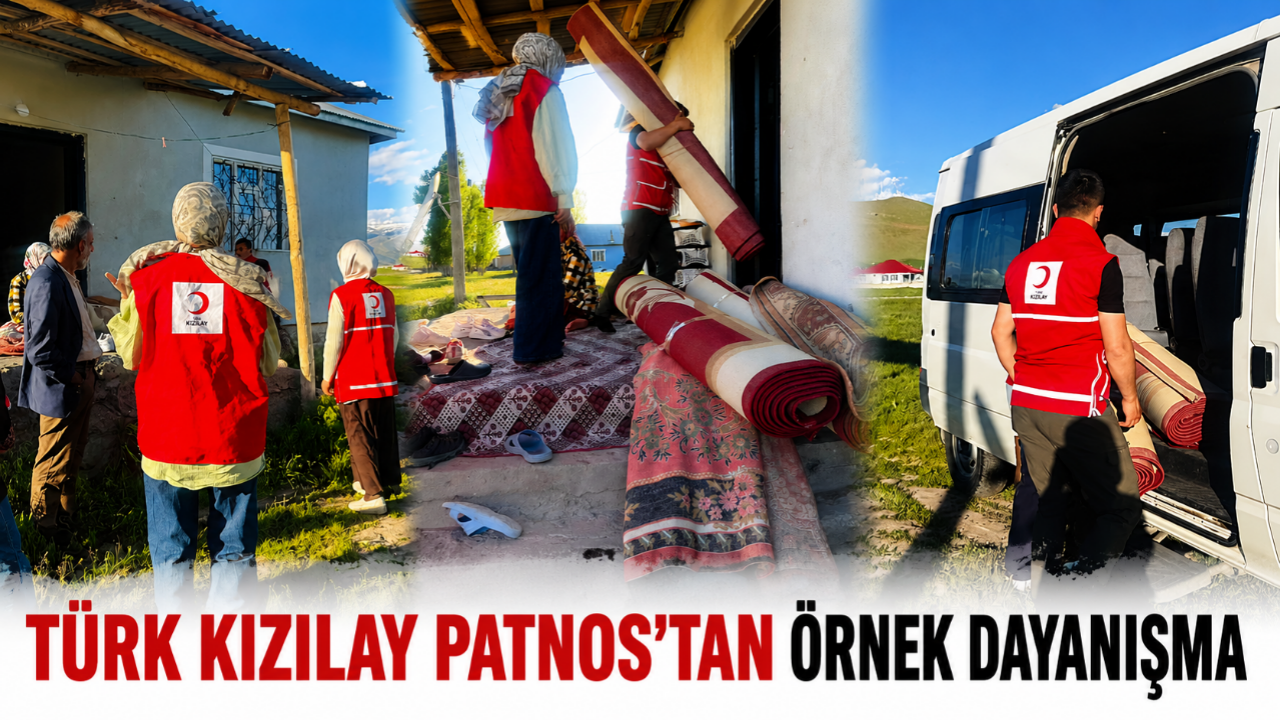 Türk Kızılay Patnos’tan Örnek Dayanışma