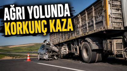 Tutak-Ağrı Kara Yolunda Feci Kaza