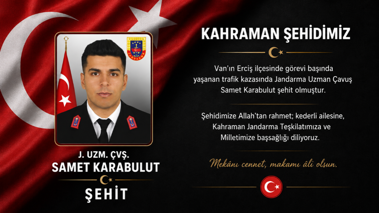 Van'da Görev Başında Şehit Olan Jandarma Uzman Çavuşa Veda