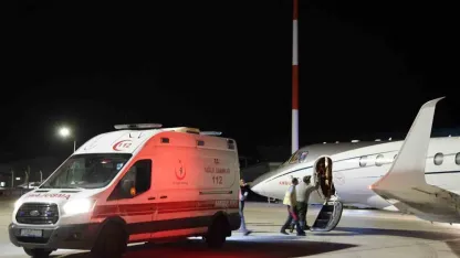 Tülin bebek, ambulans uçakla İstanbul’a sevk edildi