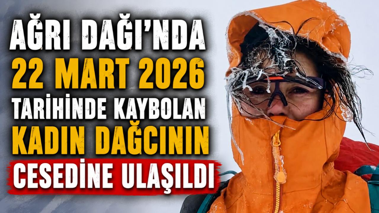 Ağrı Dağı'nda zirve tırmanışında kaybolan dağcının cesedine ulaşıldı