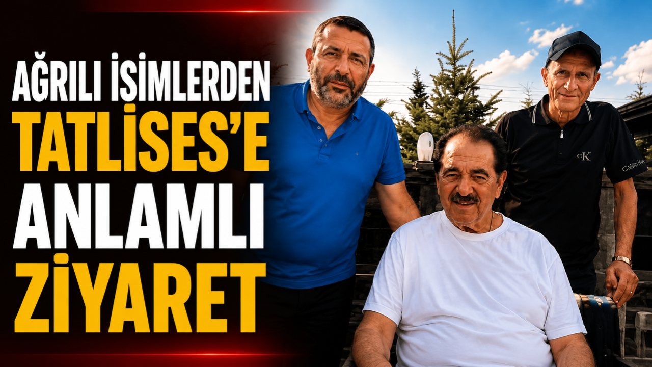 Ahmet Demirkol ve Volkan Barbaros'tan İbrahim Tatlıses'e Anlamlı Ziyaret