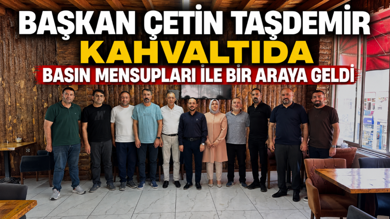 Ak Parti İlçe Teşkilatı Basın Mensupları İle Biraraya Geldi