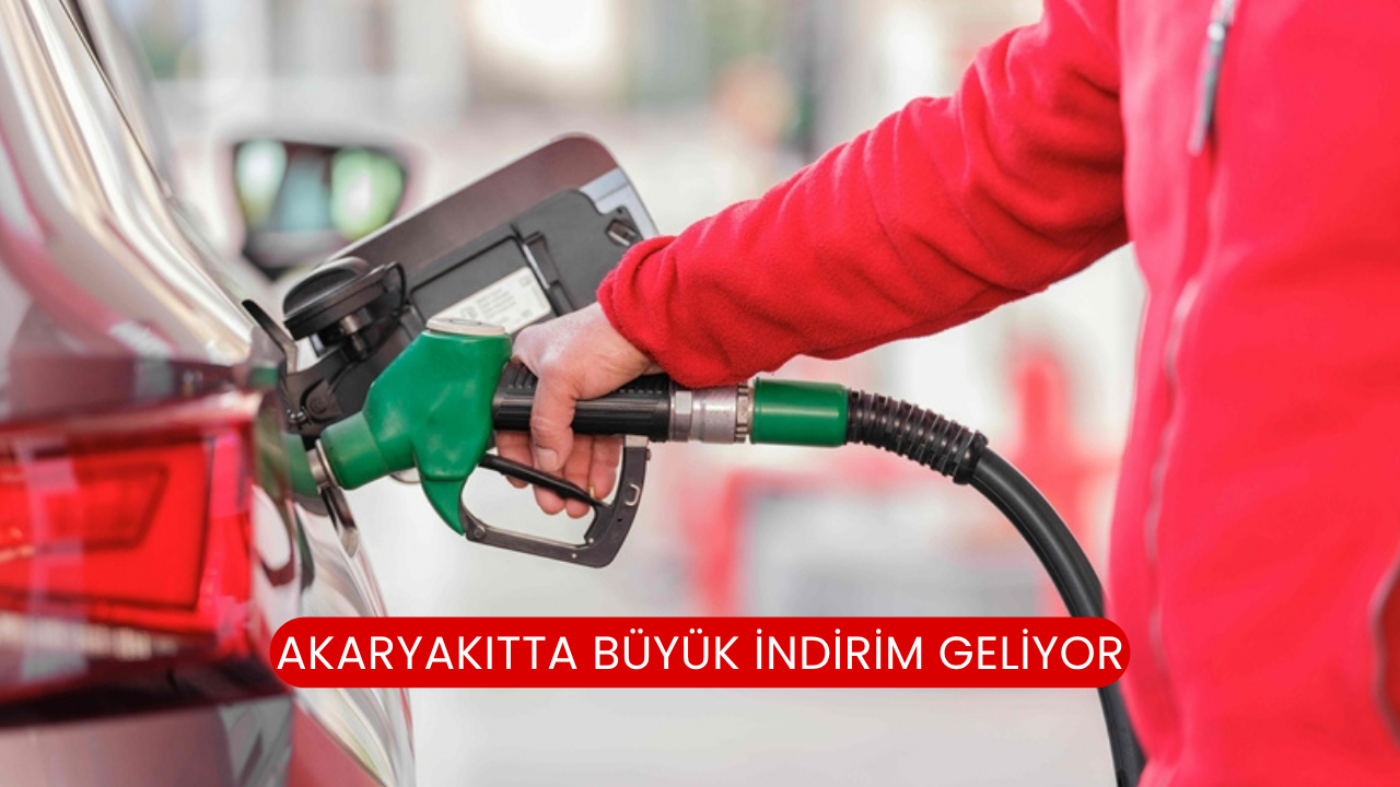 Akaryakıtta büyük indirim geliyor