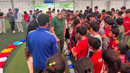 Diyadin’de yaz spor okulları coşkuyla başladı