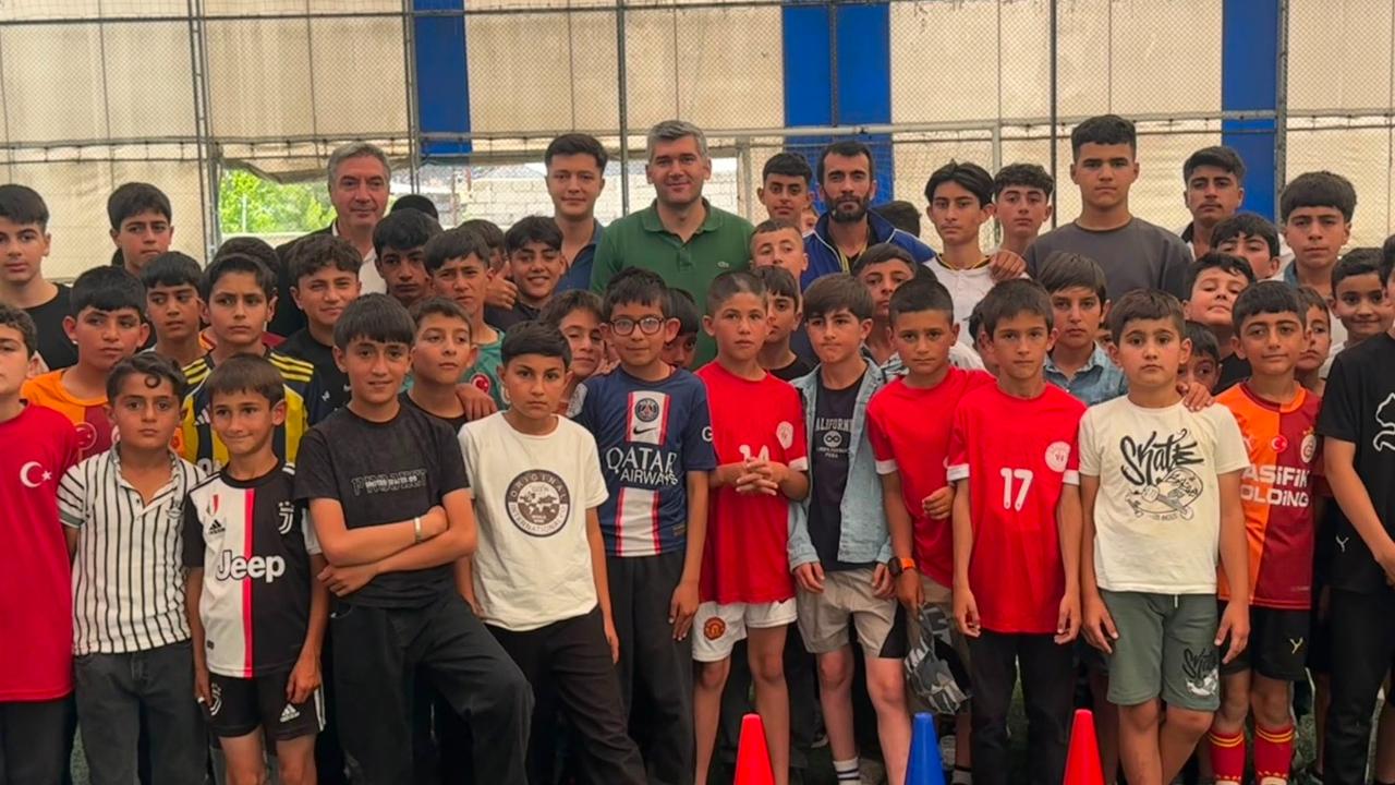 Diyadin’de yaz spor okulları coşkuyla başladı