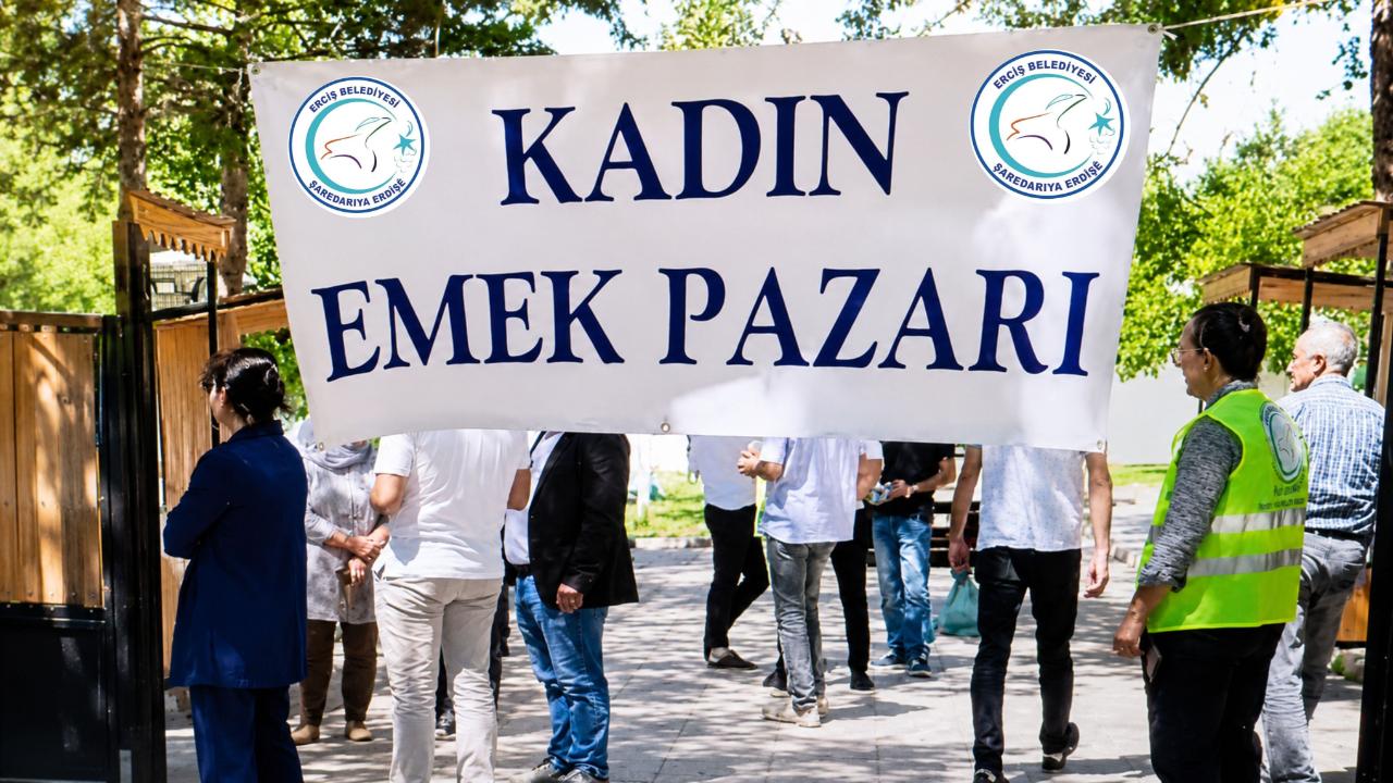 Erciş Belediyesi Tarafından Kurulan Kadın Emeği Kazanca Dönüşüyor