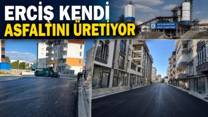 Erciş'te Asfalt Dönemi Başladı