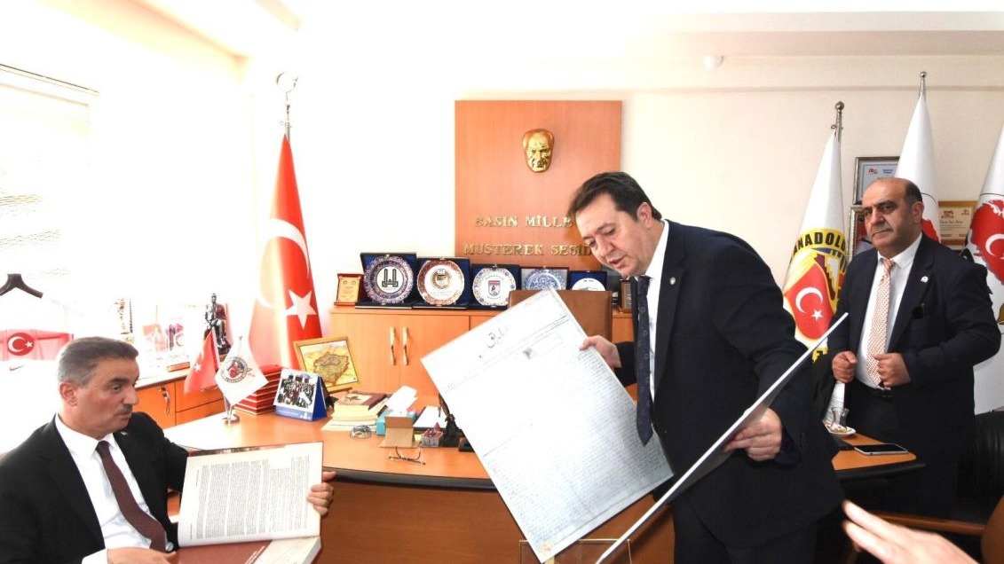 Erzurum Valisi Aydın Baruş’tan DAGC’ye iade-i ziyaret