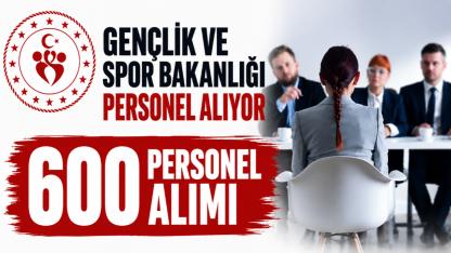 Gençlik ve Spor Bakanlığı Personel Alıyor