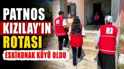 Patnos Kızılay Eskikonak Köyü'nde Gönüllere Dokundu