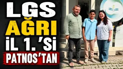 Patnoslu Muhammed Yusuf Işık LGS'de Ağrı İl Birincisi Oldu