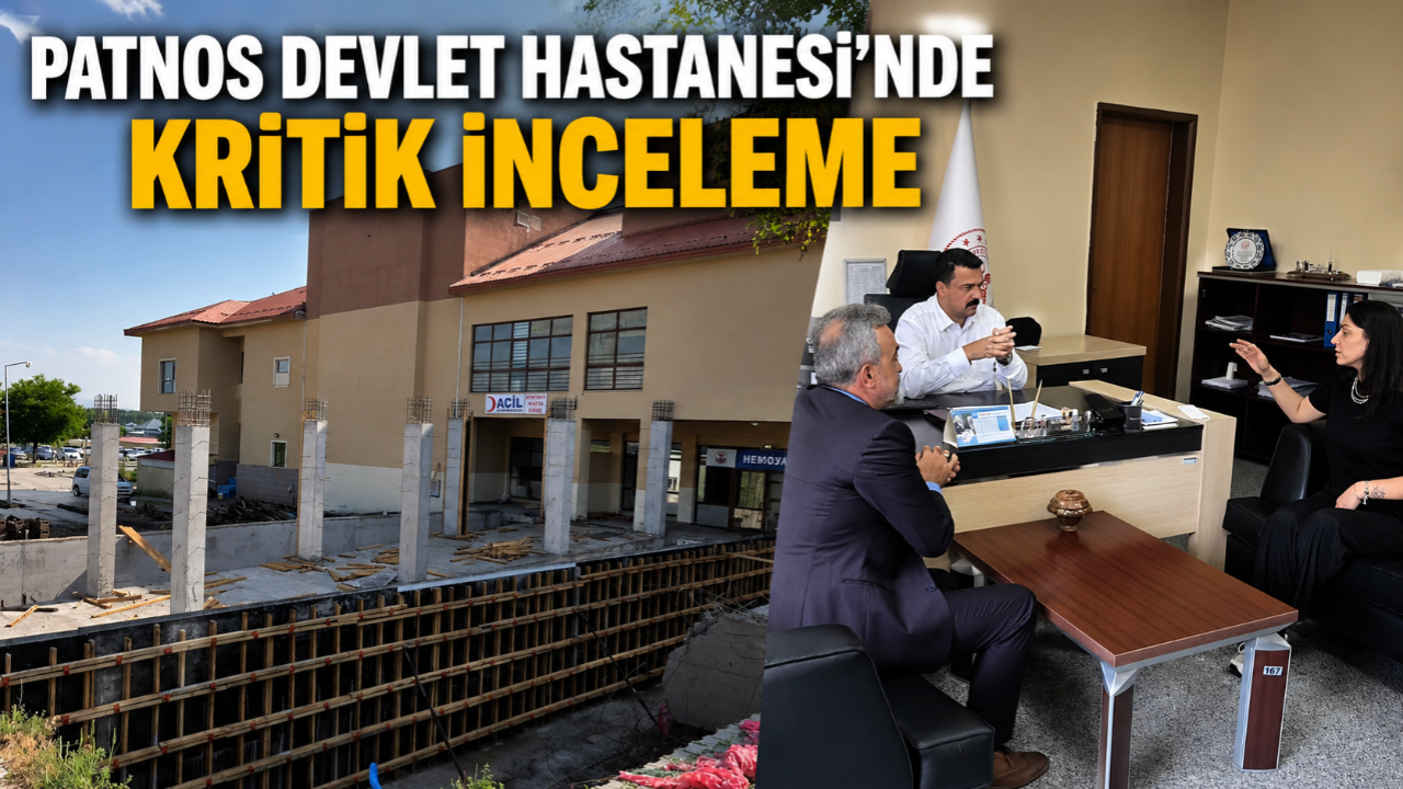 Patnos'ta Sağlık Yatırımı Sürüyor
