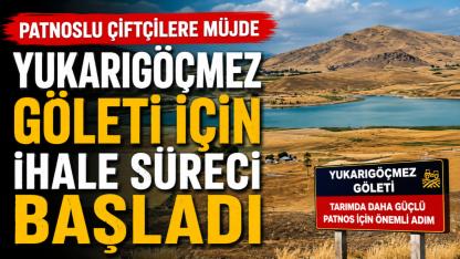 Patnos'ta Yukarıgöçmez Göleti İçin İhale Süreci Başladı