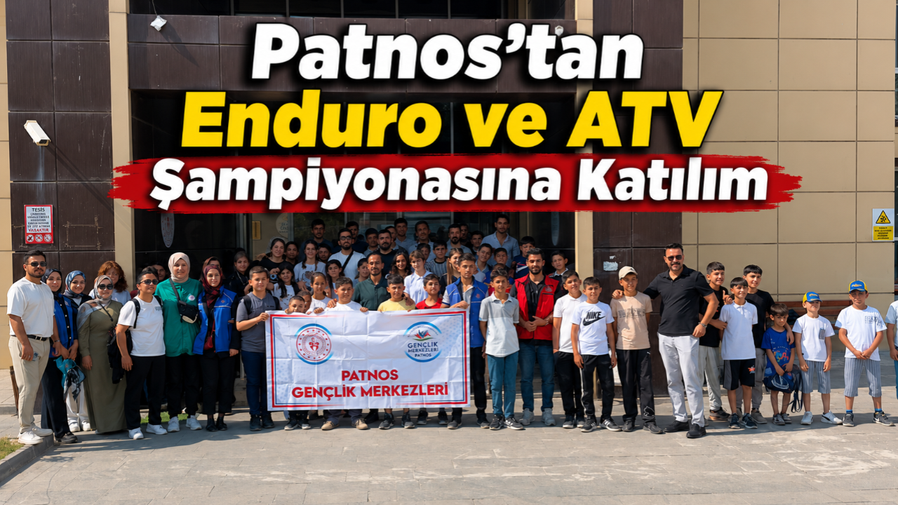 Patnos’tan Ağrı’daki Enduro ve ATV Şampiyonasına Yoğun Katılım