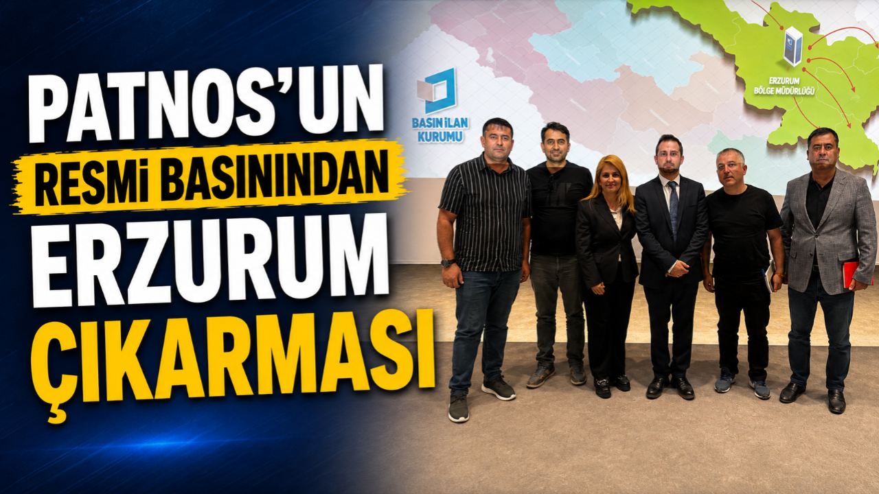 Patnos'un Resmi Basınından Erzurum Çıkarması