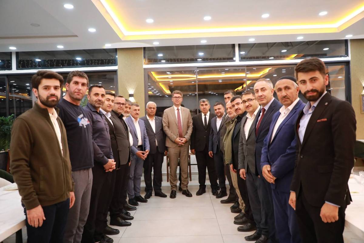 Erciş'te Sosyal Hizmetleri Merkezi Müdürü Fuat Baran'a Vefa Gecesi