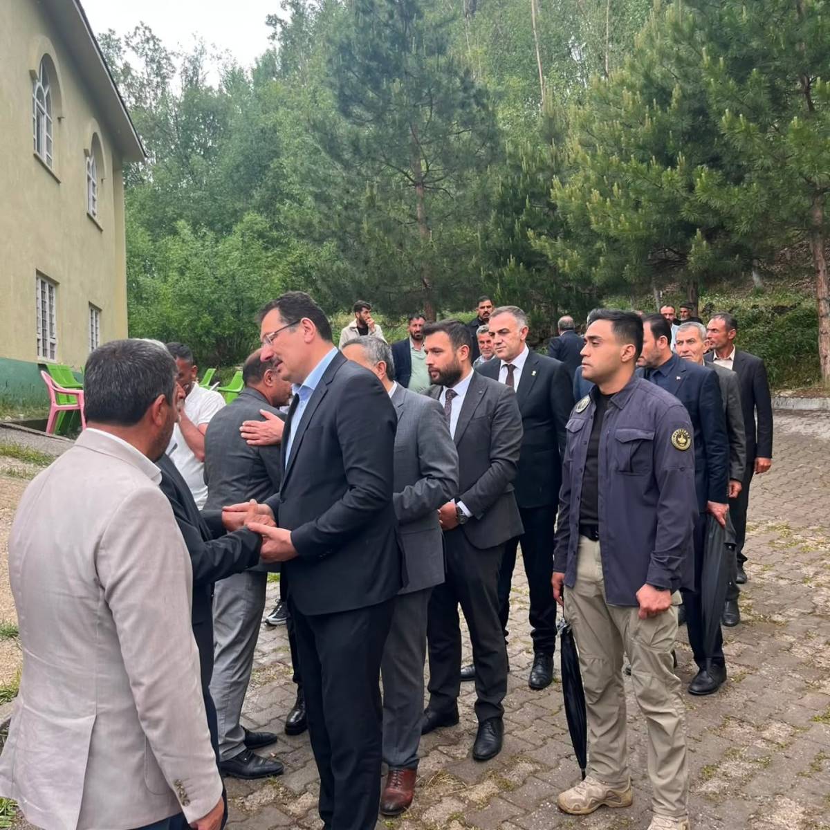 AK Parti Heyeti Demirdağ Ailesinin Acısını Paylaştı
