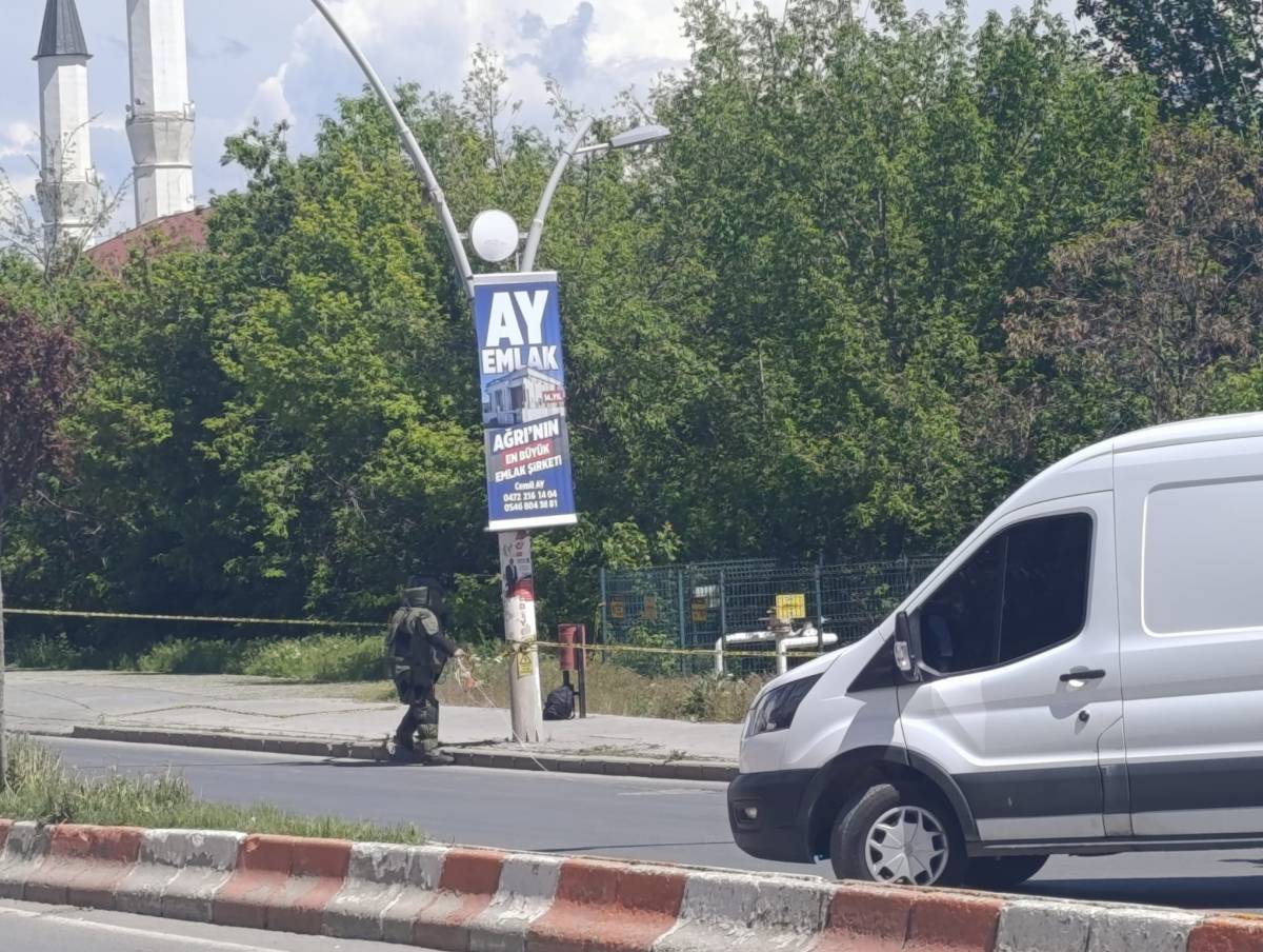 Ağrı’da Bomba Alarmı