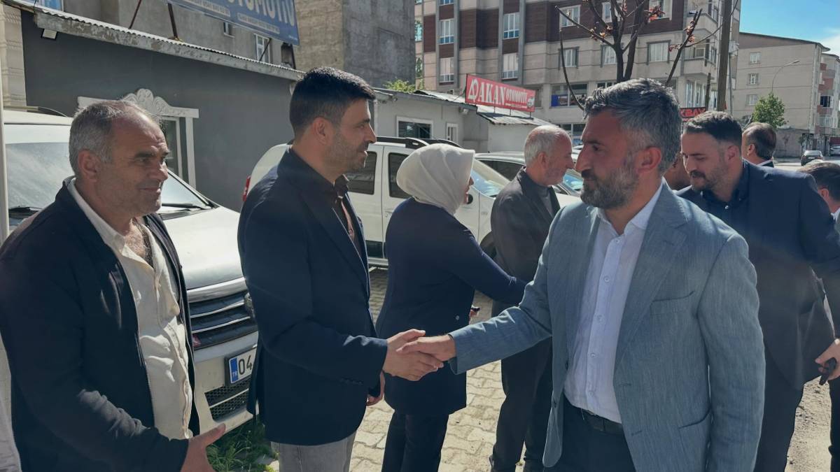 Ak Parti Ağrı İl Başkanı İlhami Yıldız’dan Patnos İlçe Başkanlığına Ziyaret
