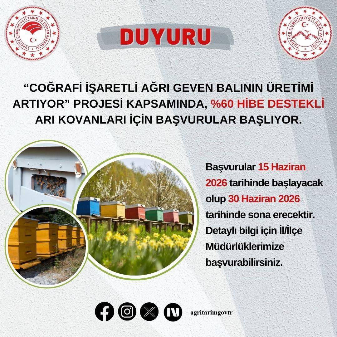 Hakverdi'den arıcılara hibe müjdesi