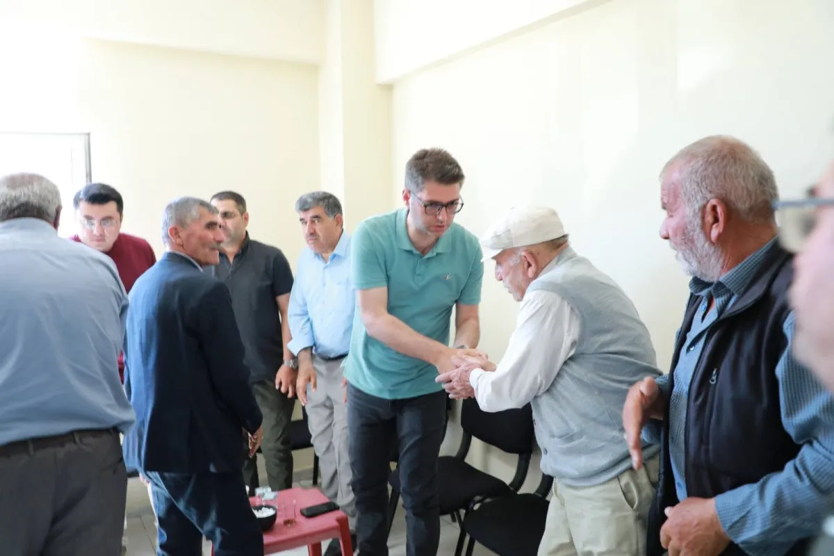 Erciş Kaymakamı Murat Karaloğlu'ndan Çelebioğlu Ailesine Taziye Ziyareti