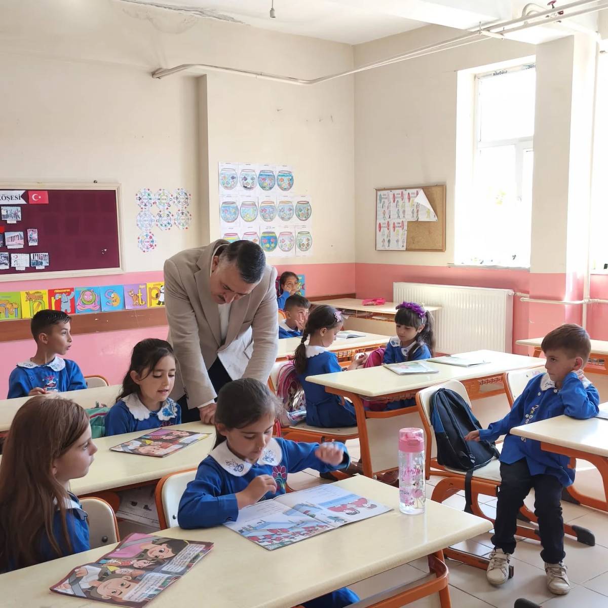 Patnos İlçe Milli Eğitim Müdürü Yüksel Zorlu’dan Hasandolu İlkokulu’na Ziyaret