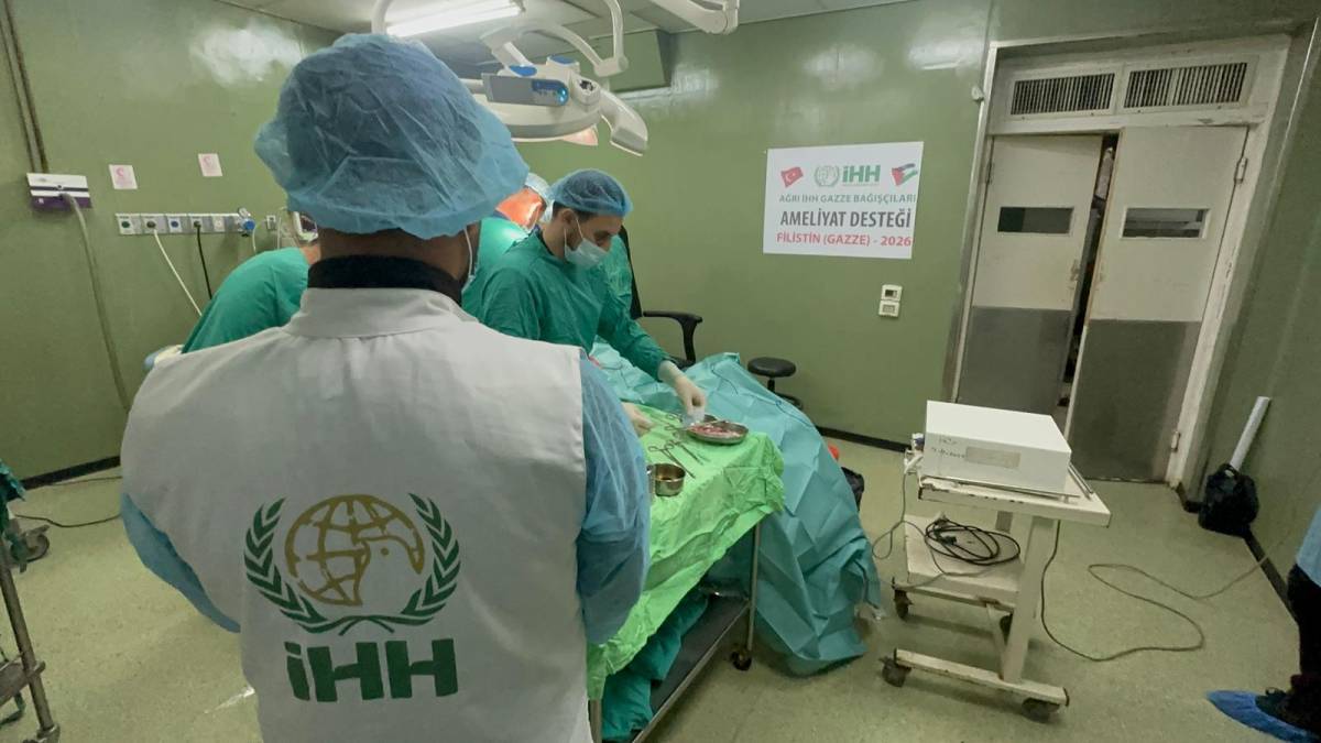 AĞRI İHH’DAN GAZZELİ 15 HASTAYA AMELİYAT DESTEĞİ