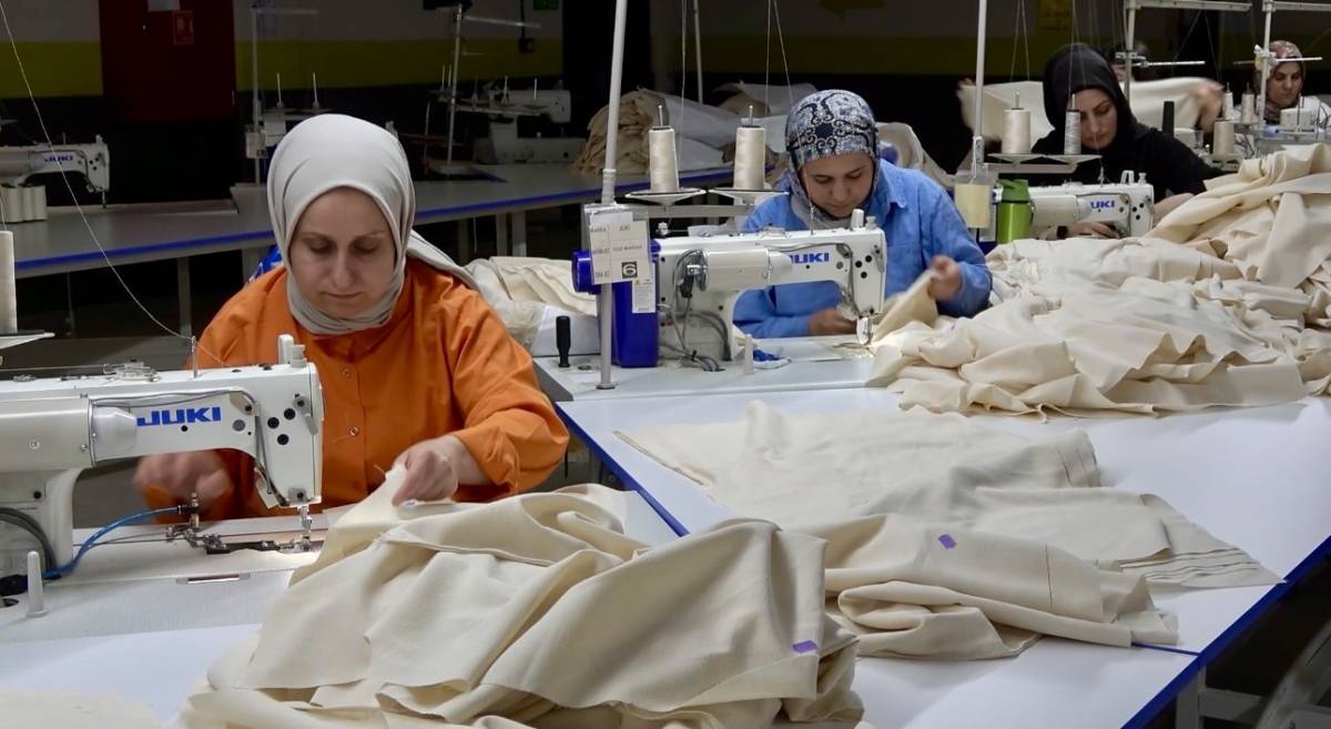 Doğubayazıt’ta üretilen bebek giyim ürünleri dünyaya açılıyor