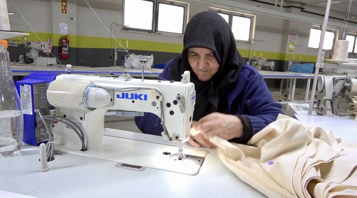 Doğubayazıt’ta üretilen bebek giyim ürünleri dünyaya açılıyor