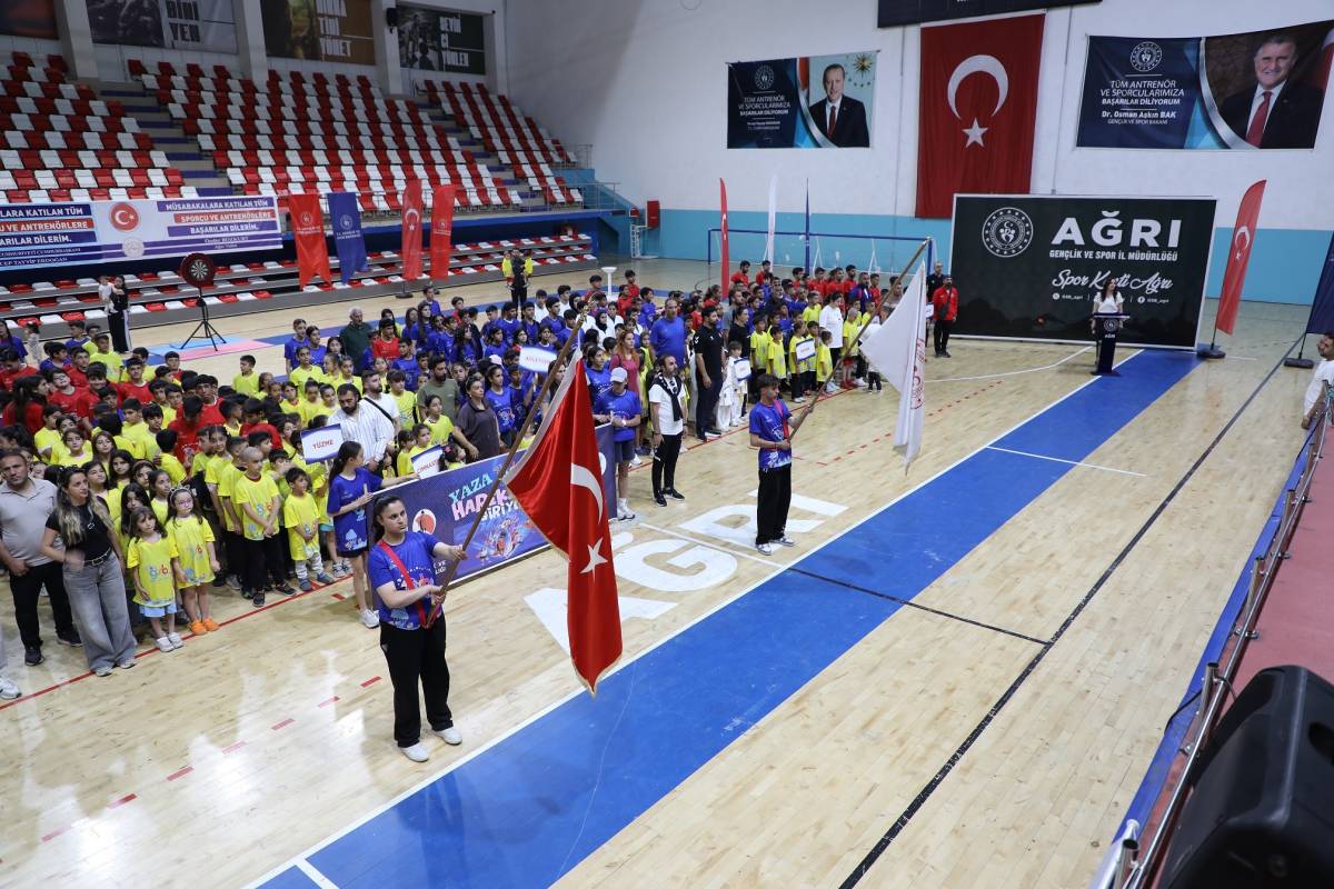 GSB Yaz Spor Okulları Ağrı’da kapılarını açtı