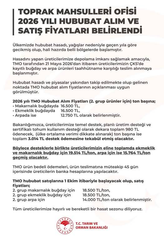 Patnoslu Çiftçilerin Beklediği Haber Geldi