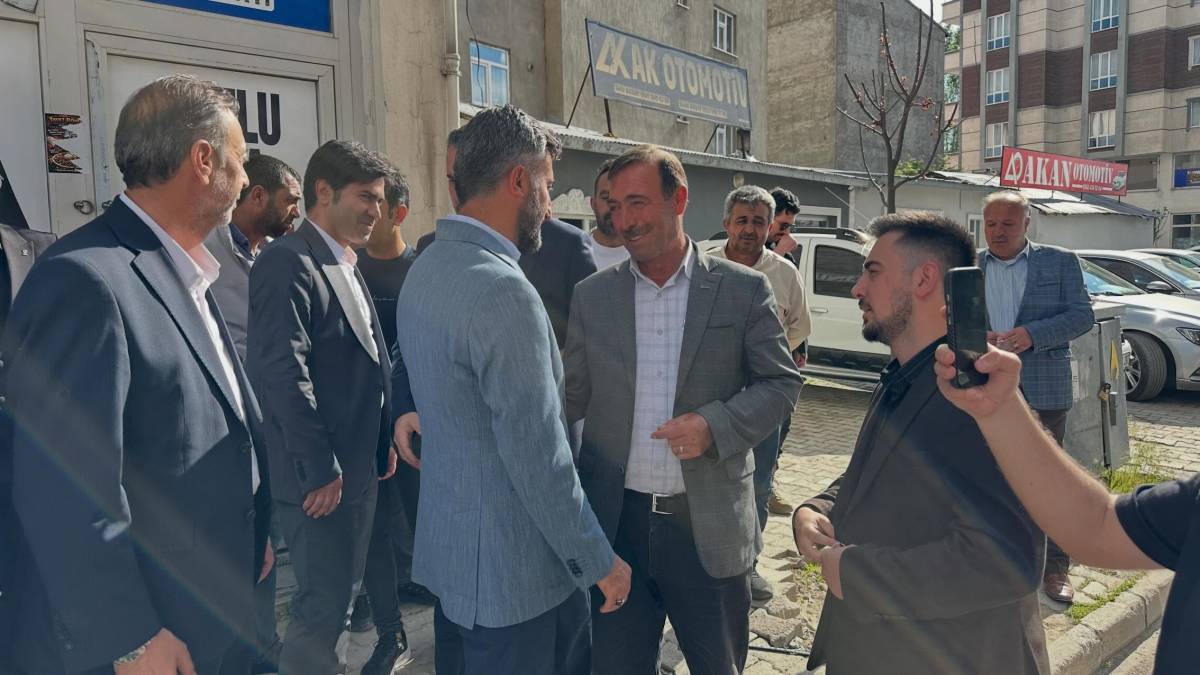 Ak Parti Ağrı İl Başkanı İlhami Yıldız’dan Patnos İlçe Başkanlığına Ziyaret