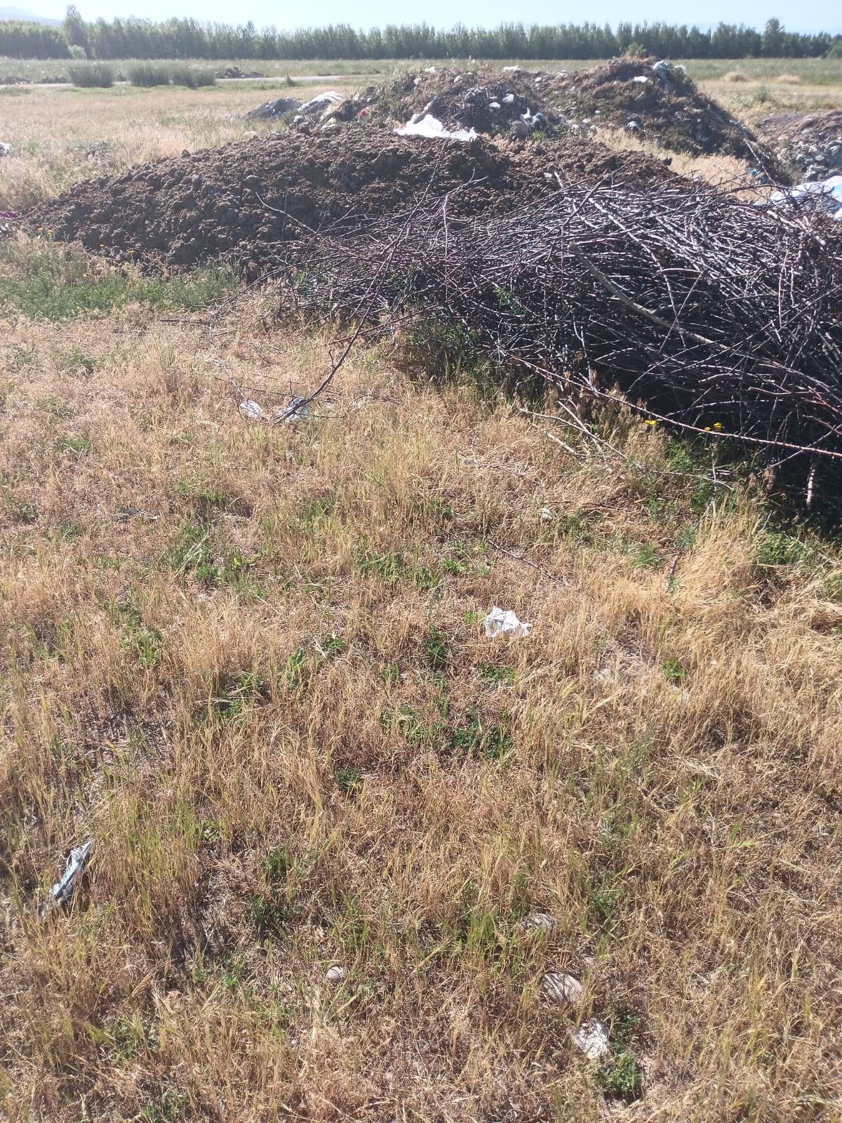 Erciş Nişancı Mahallesinde Doğa Kirliliğine Tepki