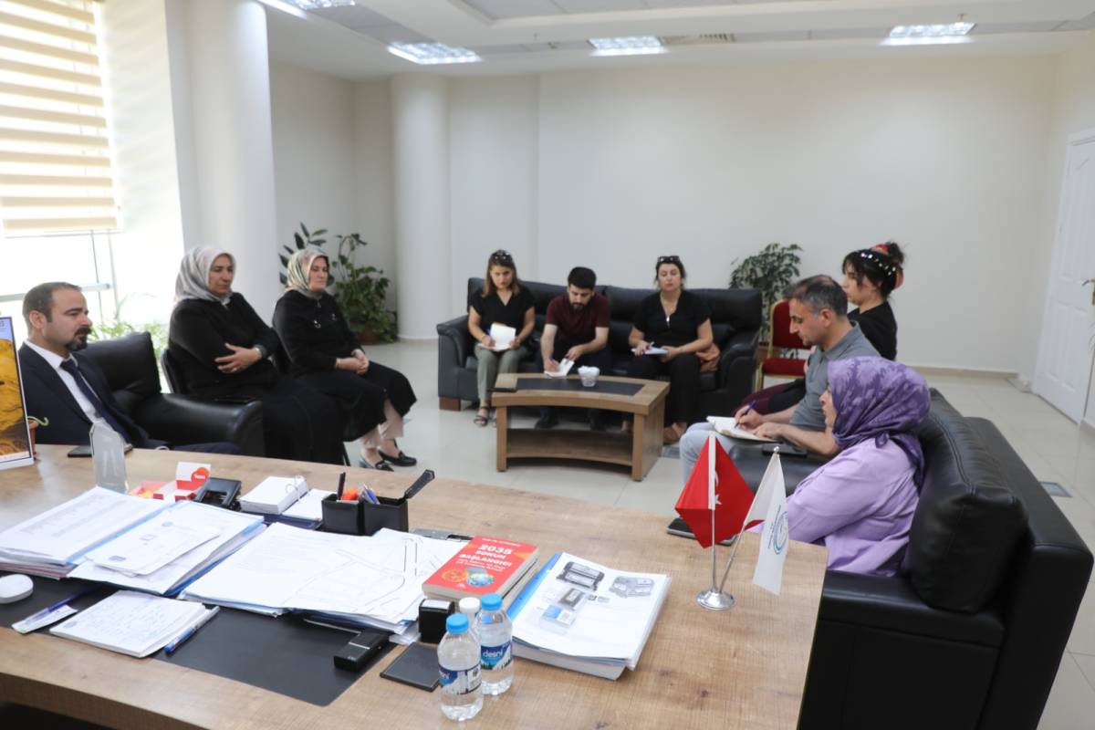 GABB Heyeti Erciş Belediyesi'nde Teknik Değerlendirme Toplantısına Katıldı