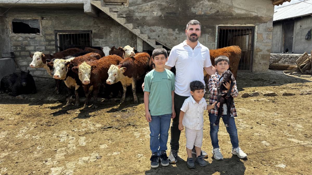 Kırsalda Bereket Projesi Ağrı’da üreticinin yüzünü güldürüyor