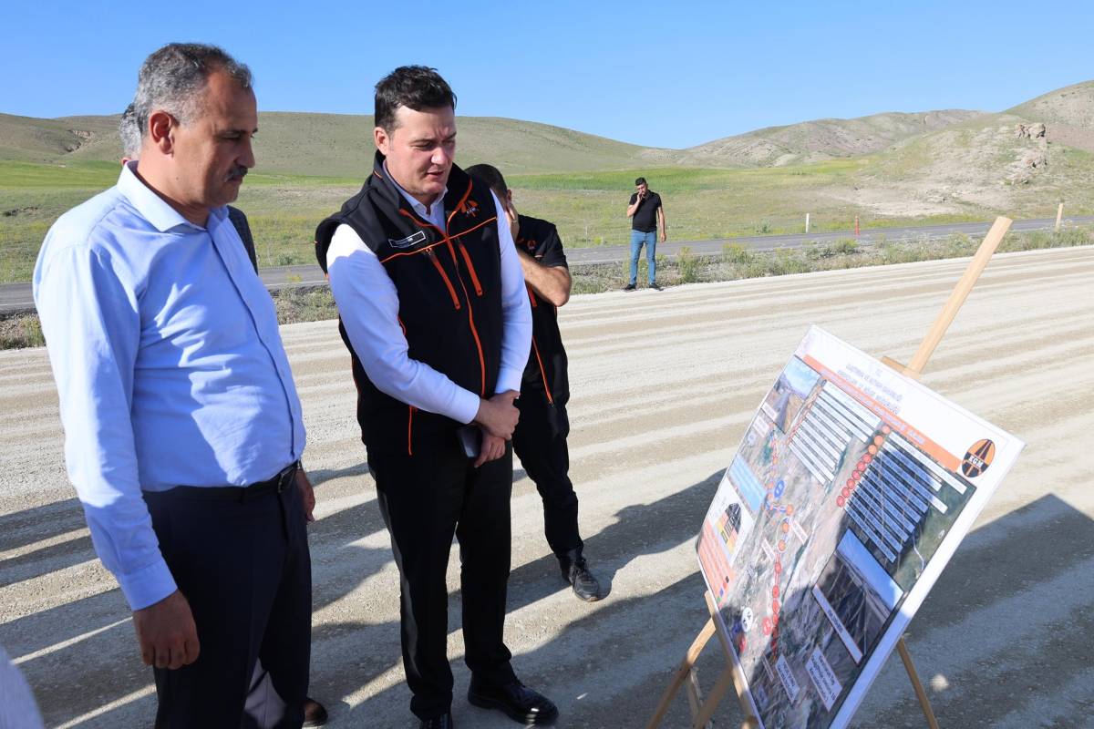 Taşlıçay ve Doğubayazıt’ta karayolu projeleri sahada değerlendirildi