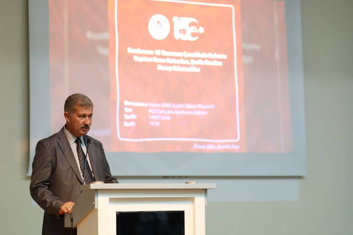 Ağrı’da 15 Temmuz etkinlikleri konferansla devam etti