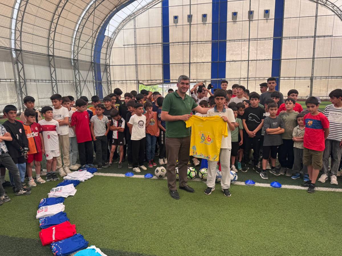 Diyadin’de yaz spor okulları coşkuyla başladı